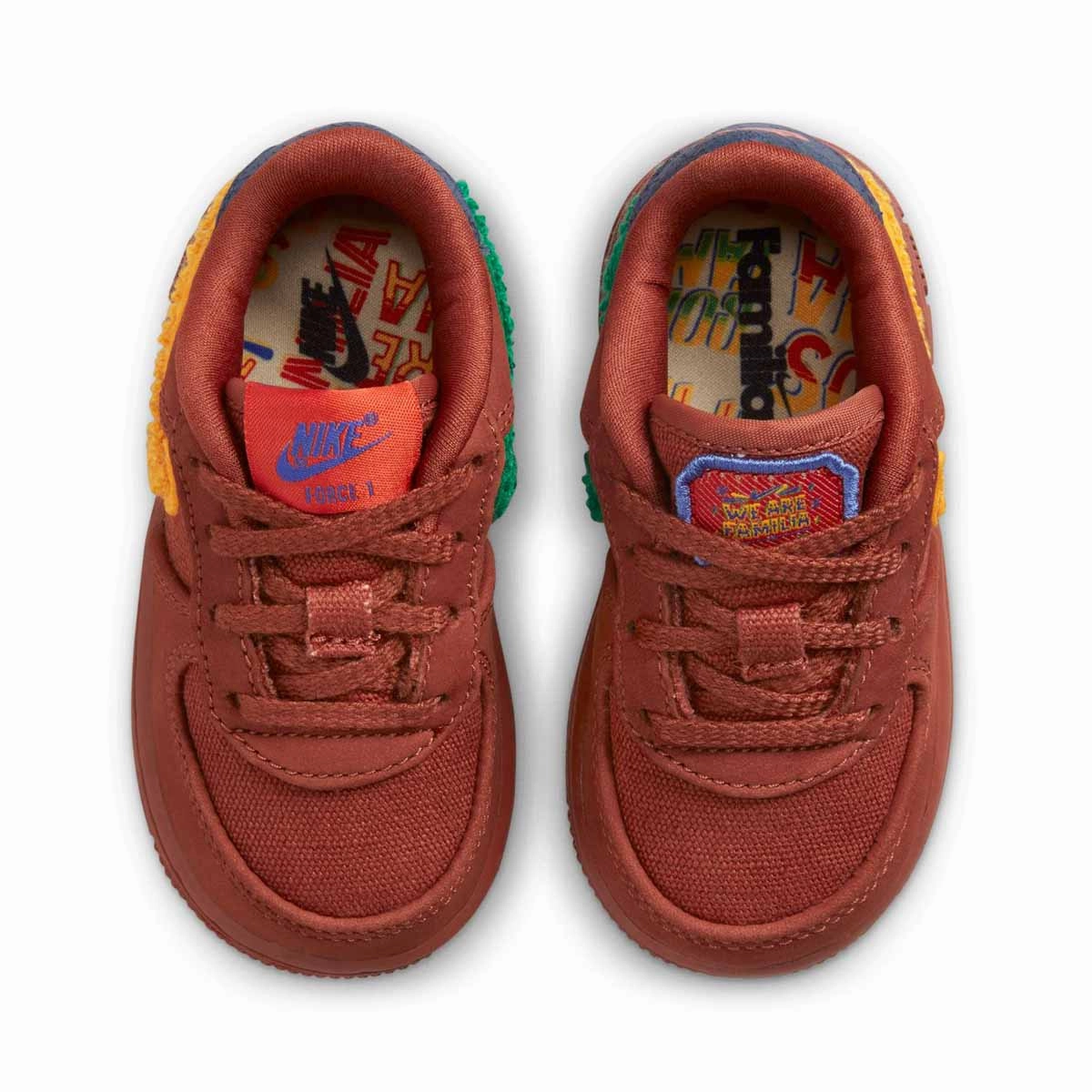 Arch Support Asics Running Shoes Nike Force 1 Low Somos Familia Baby/Toddler Shoes