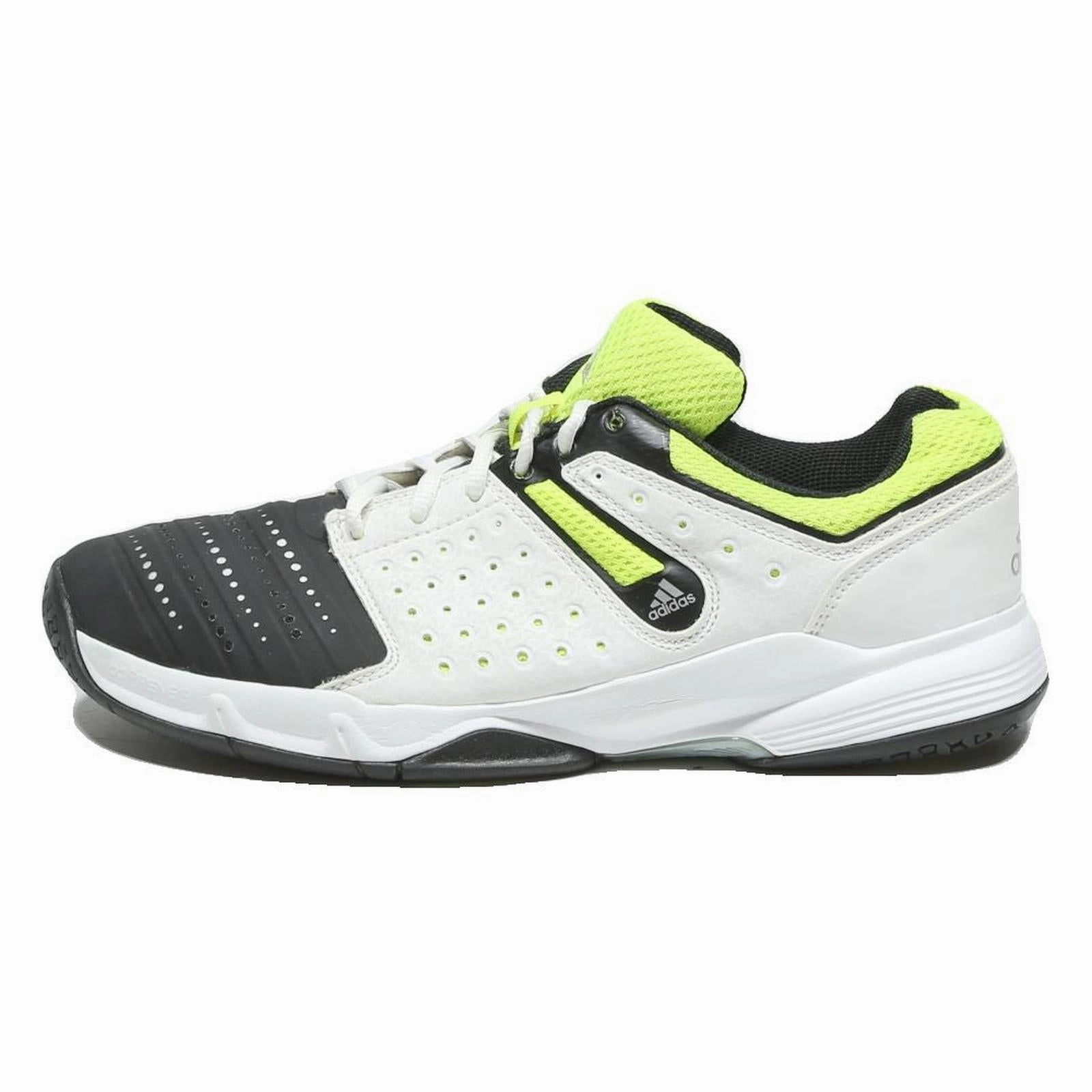ADIDAS Court Stabil Mens Low Top Trainers White Black & Yellow Synthetic UK 7.5 Adidas Original Campus 00s Casual Shoe