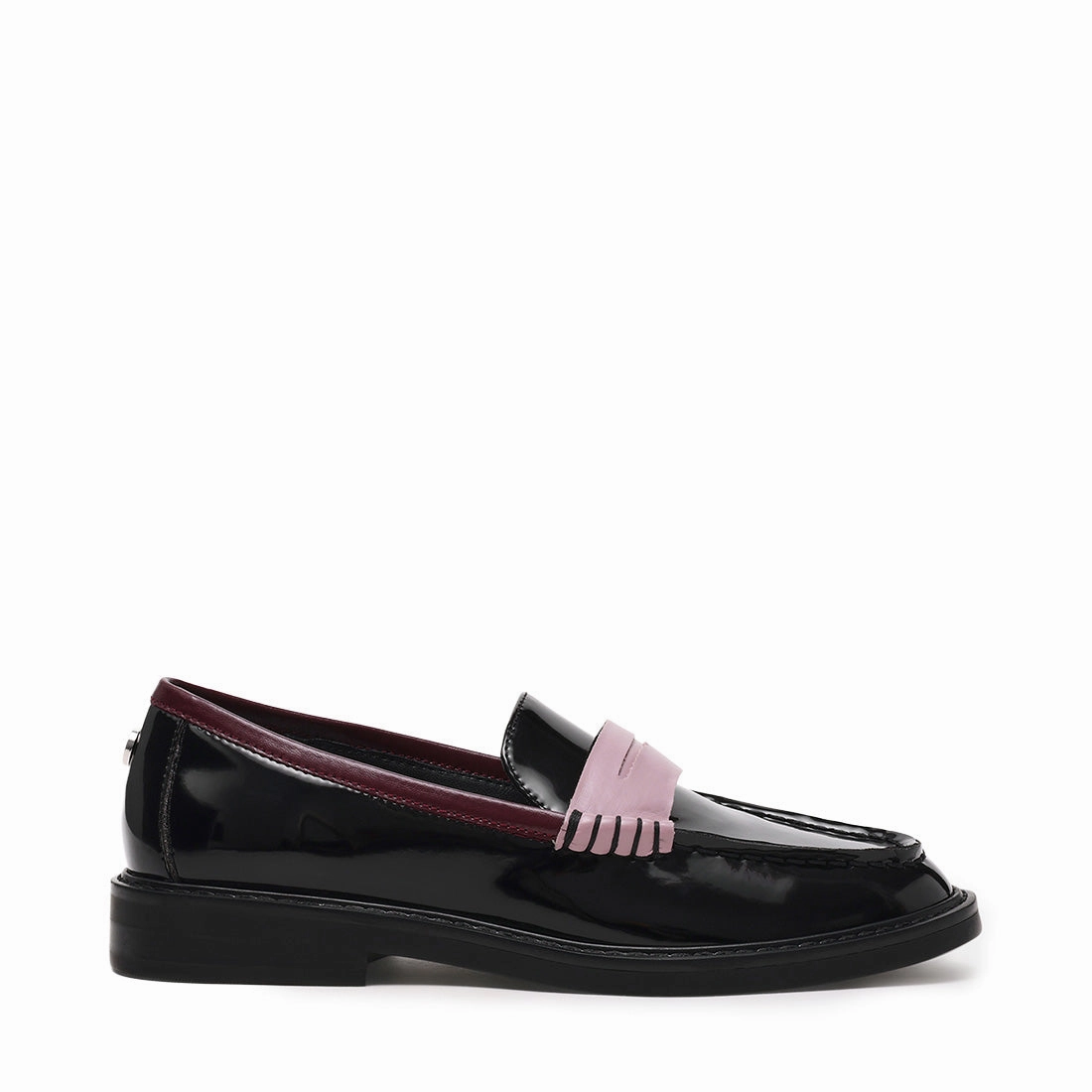 Adison Flat Shoe BLACK MULTI Flat Shoes Style