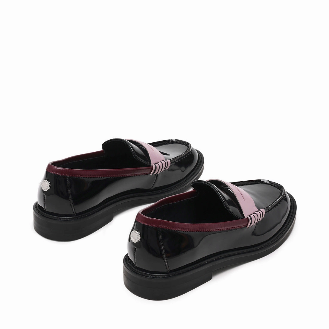 Clear Flat Jelly Shoes Adison Flat Shoe BLACK MULTI