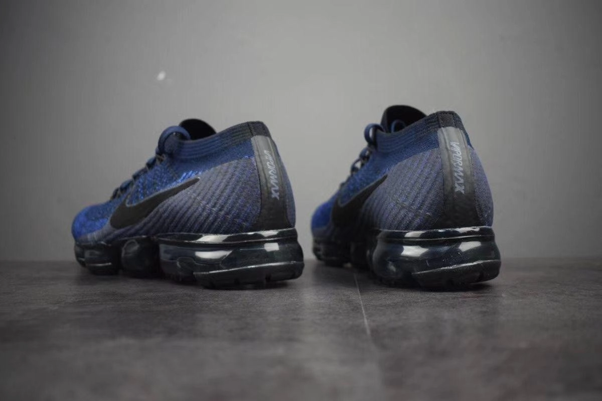 Asics Shoes Flat Feet Nike Air VaporMax Flyknit Midnight Navy