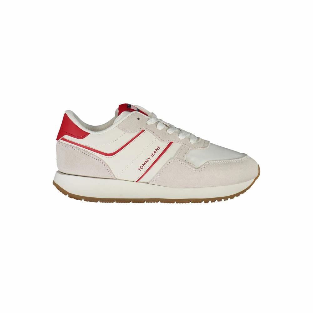 Roller Sneakers Tommy Hilfiger Red Leather Women Sneaker