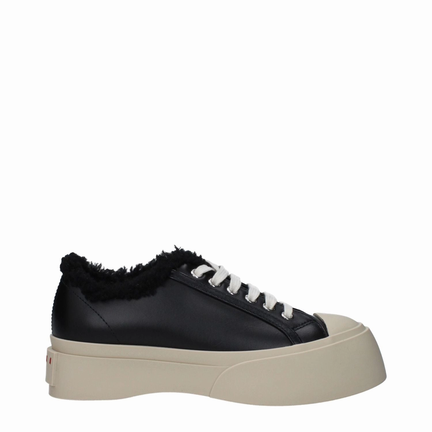 Marni Black Leather Chunky Sneakers Chuck Taylor All Star Lugged Hi Sneakers