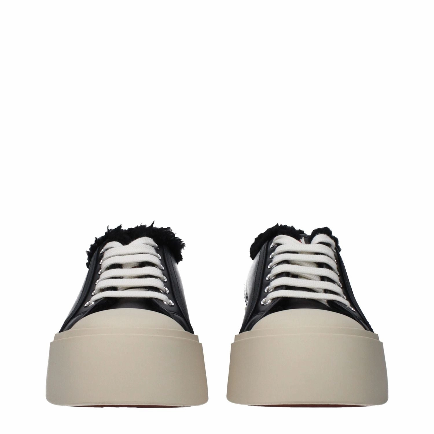 Marni Black Leather Chunky Sneakers Sneakers Soft 7