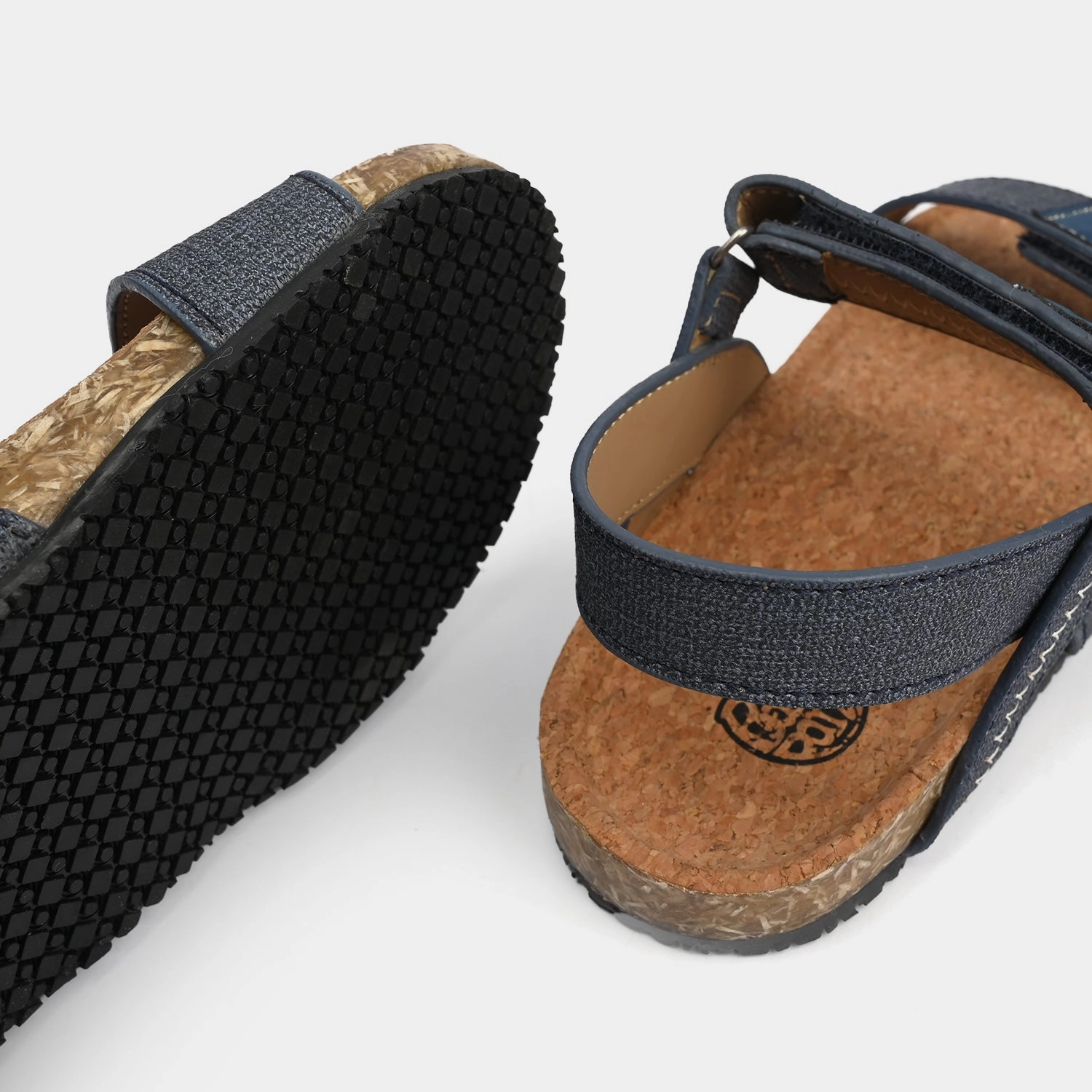 Boys Sandal PD-10-NAVY High-heel Strappy Sandals