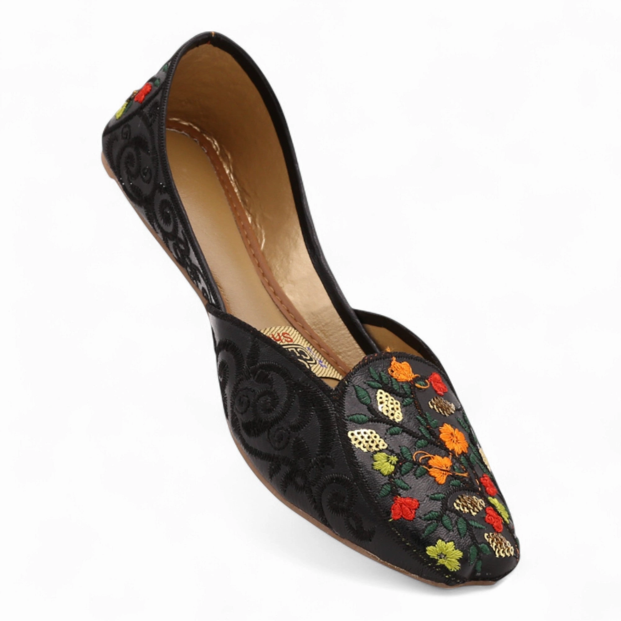M0604 khussa-R34-3 China Flats Shoes