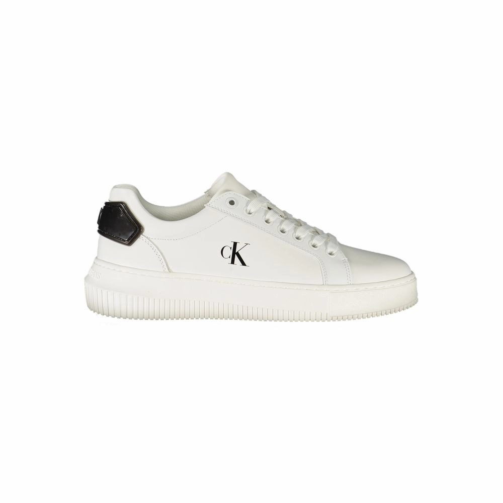 Sneakers Fanatics Calvin Klein White Leather Women Sneaker