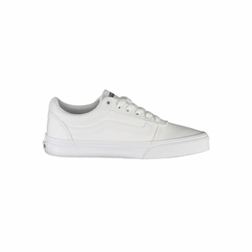 High Top Designer Sneakers Vans White Polyester Sneaker