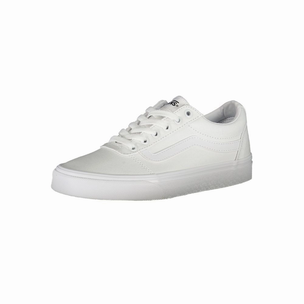 Vans White Polyester Sneaker Steve Madden Platform Sneakers