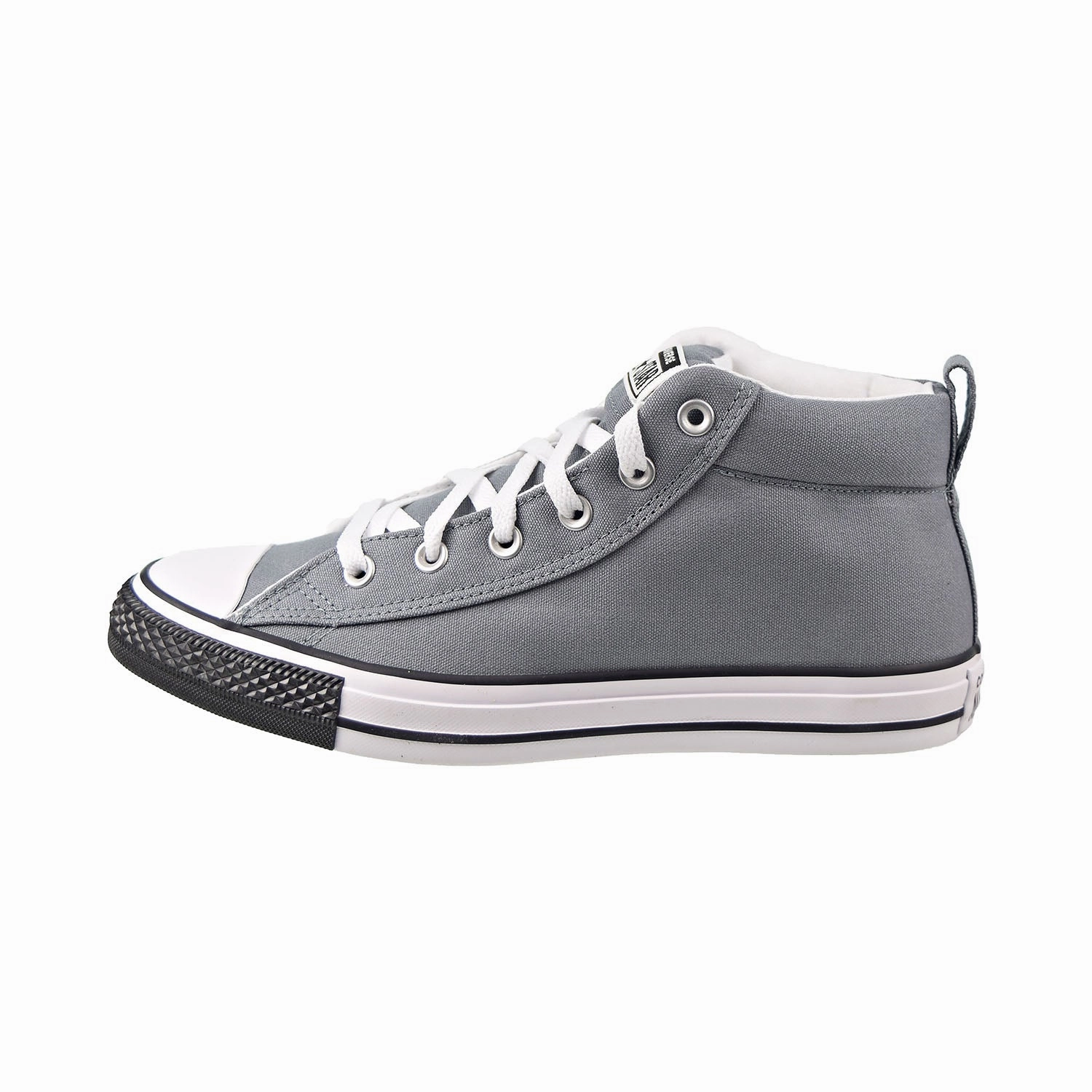 Casual Motorcycle Riding Shoes Converse Chuck Taylor All Star Street Mid Men's Shoes Cool Grey-White-Black