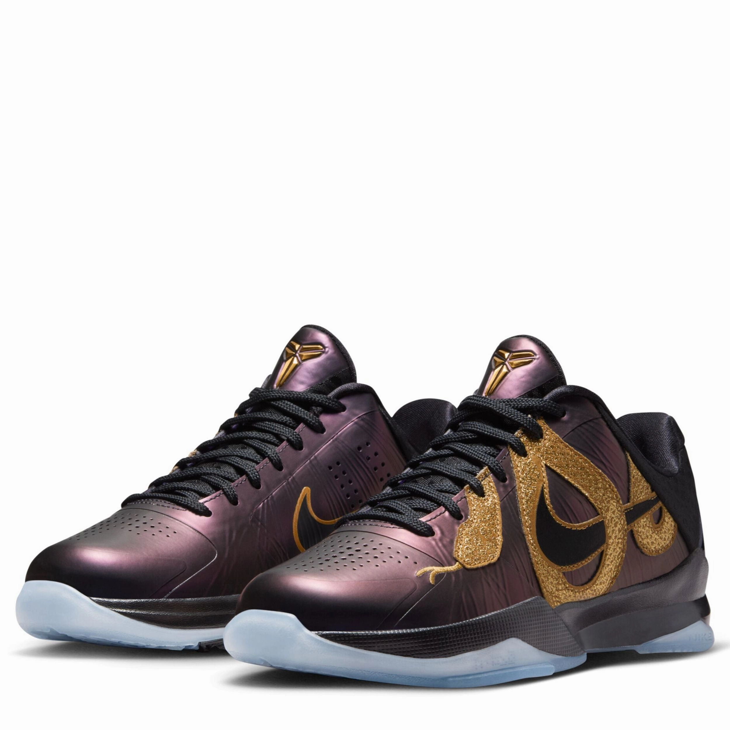 Kobe V (Big Kid) Cheetah Print Sneakers