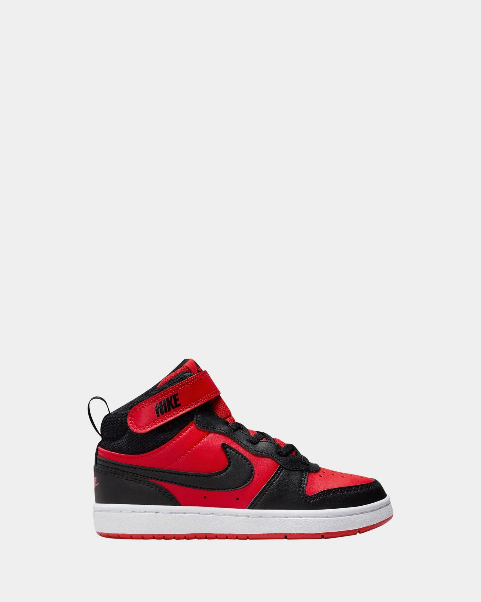 Court Borough Mid 2 Pre-School Univ Red/Black/White Chunky Asics Shoes