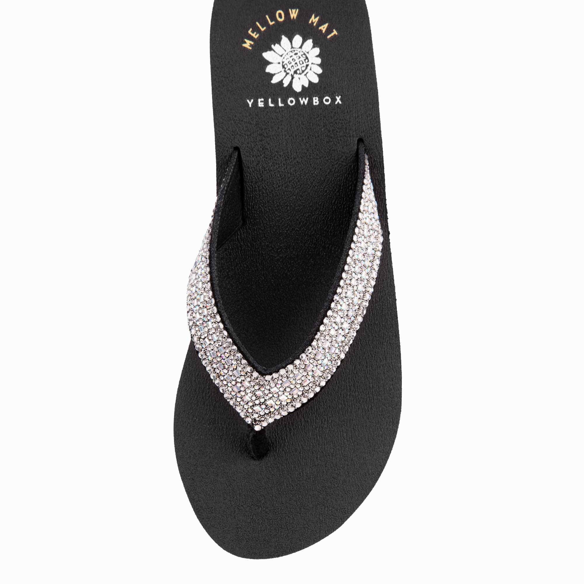 Rainbow Flip Flops Double Layer Cressida Black