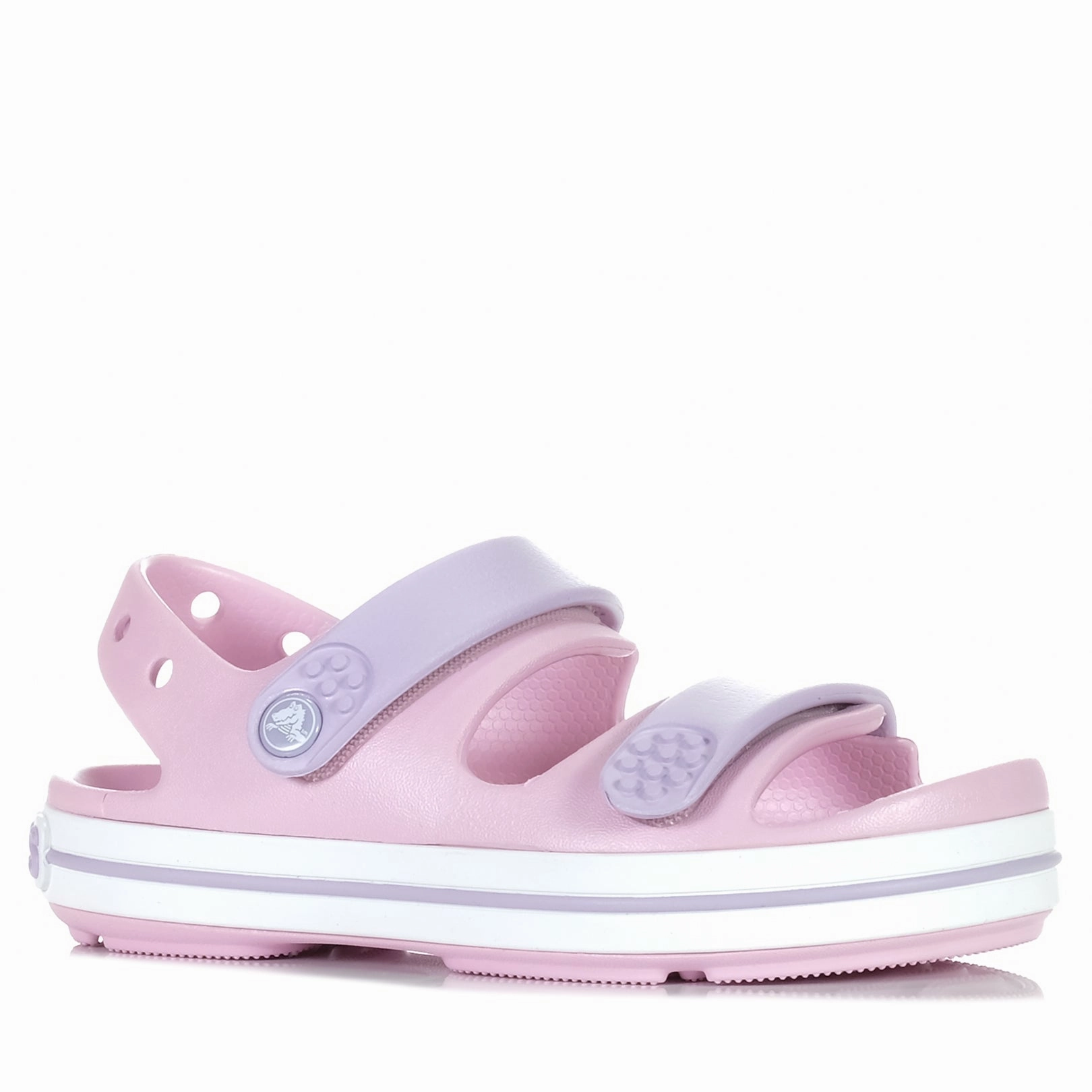 Crocs Kids Crocband Cruiser Sandal Ballerina/Lavender Sandals Pattern