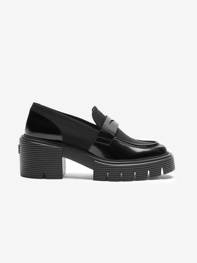 Soho Loafer black stretch / high shine Olukai Loafers