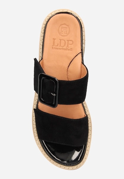 Clothing Sandals DALBIR BLACK SUEDE