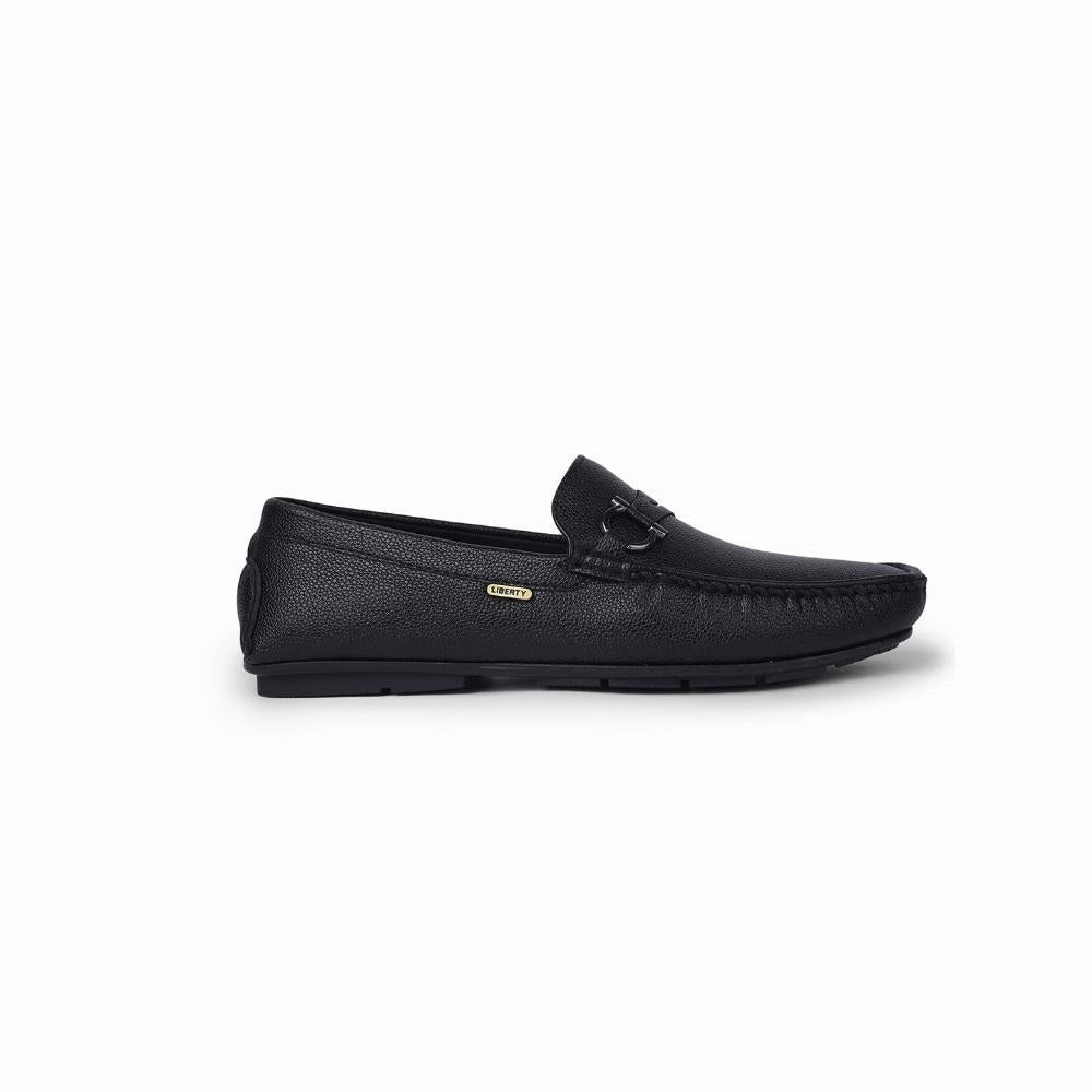 Best Dress Loafers Fortune By Liberty Mens SME-2E Black Formal Loafers
