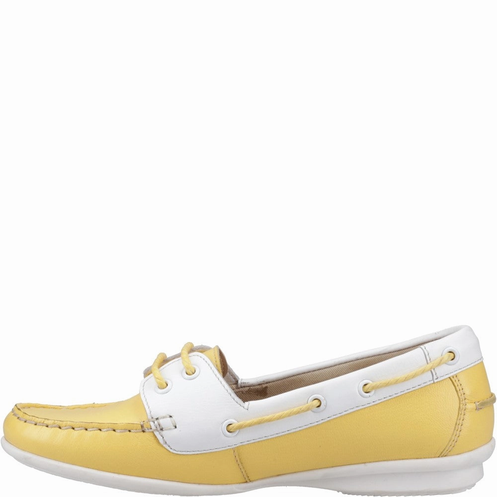 Most Comfy Flat Shoes Yellow Irene Boat Shoes