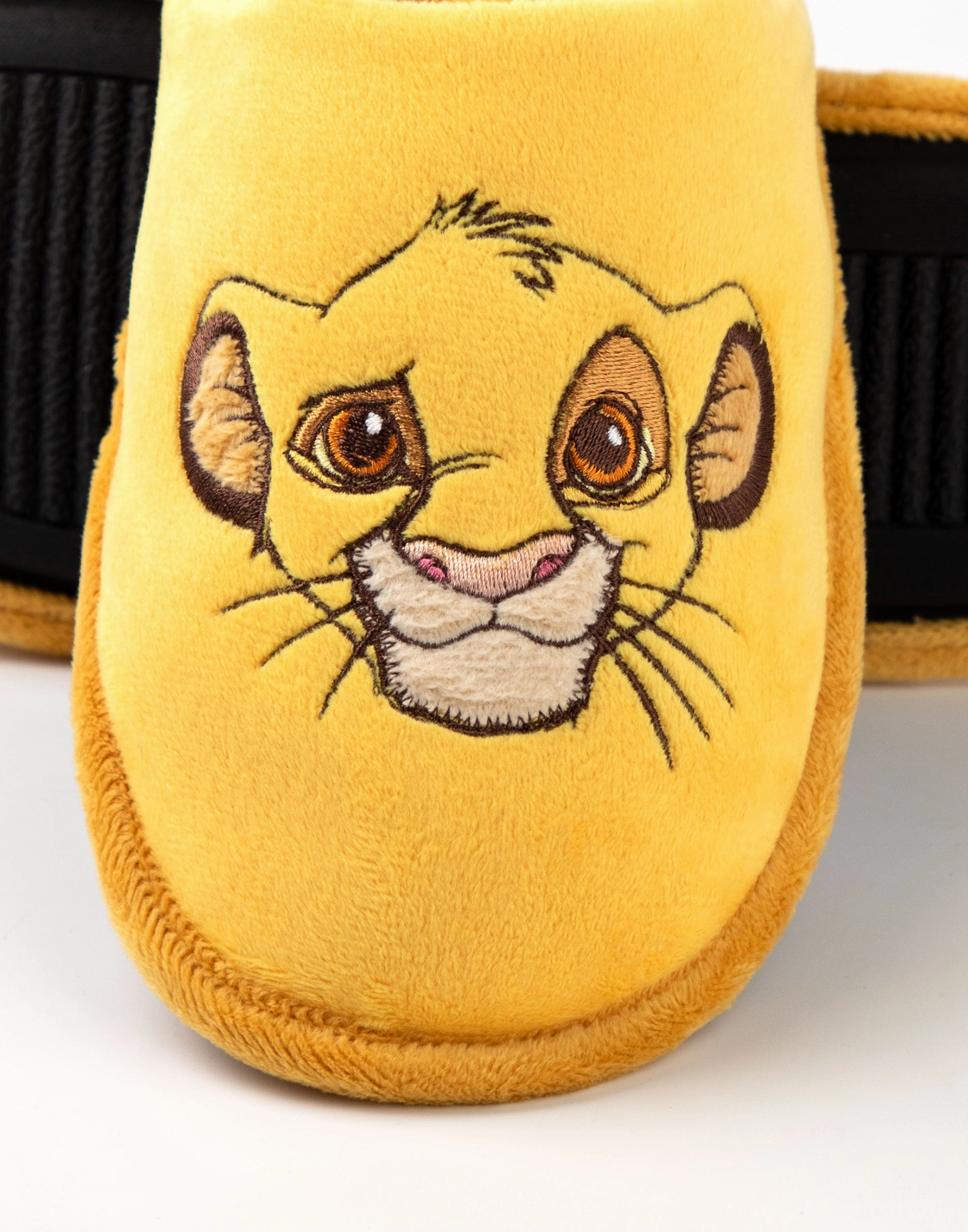 Disney The Lion King Simba Yellow Mule Women's Slippers Slippers For Airplane