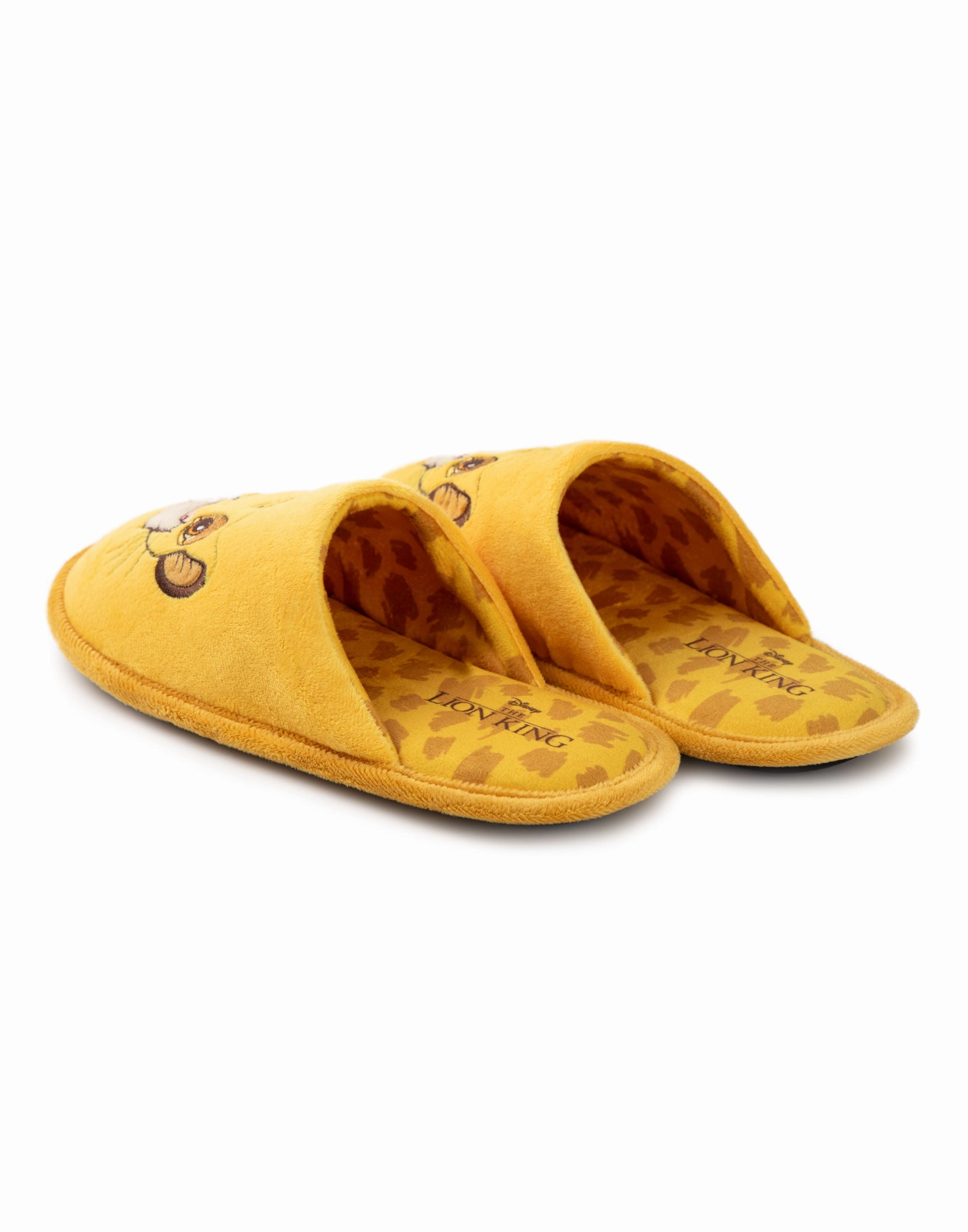 Disney The Lion King Simba Yellow Mule Women's Slippers Neuropathy Slippers