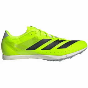 Distancestar Running Spikes Lucid Lemon / Core Black / Halo Silver A&m Adidas Shoes
