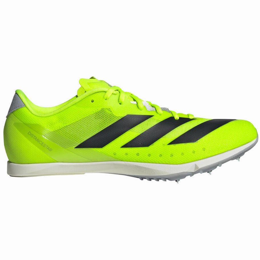 Adidas Walking Shoes Distancestar Running Spikes Lucid Lemon / Core Black / Halo Silver