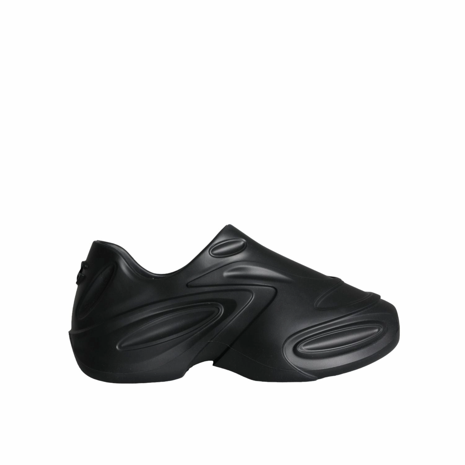 Sneakers In The Washing Machine Dolce & Gabbana Black Foiled Rubber Toy Low Top Sneakers Shoes