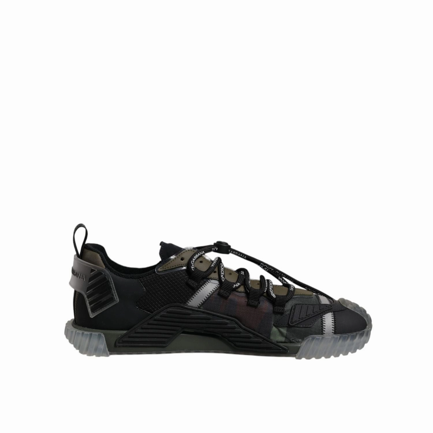 Sneakers For Dogs Dolce & Gabbana Black Green Camo NS1 Low Top Sneakers Shoes