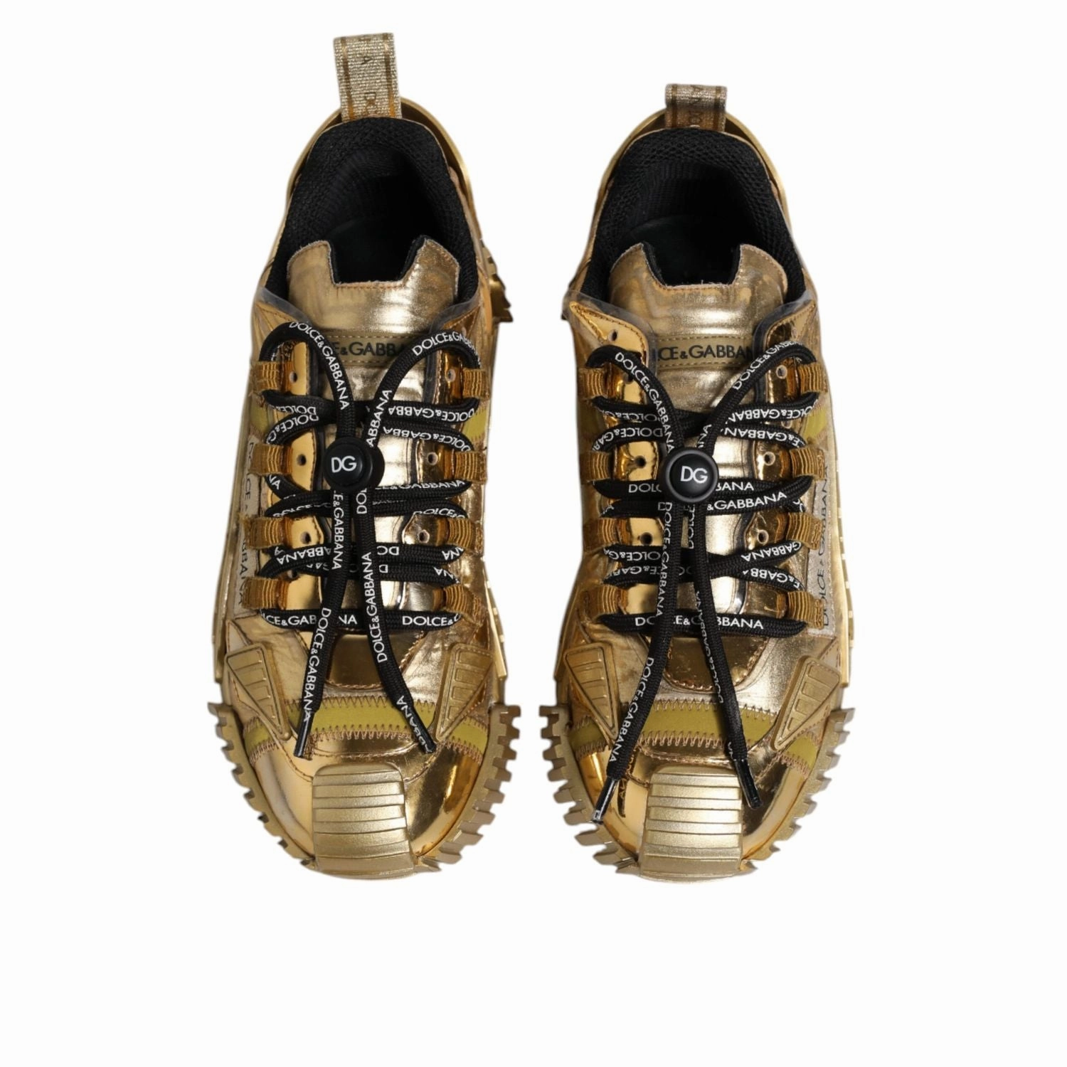 Lite Racer Adapt 7.0 Sneakers Dolce & Gabbana Gold Stretch Lace Up NS1 Sneakers Shoes