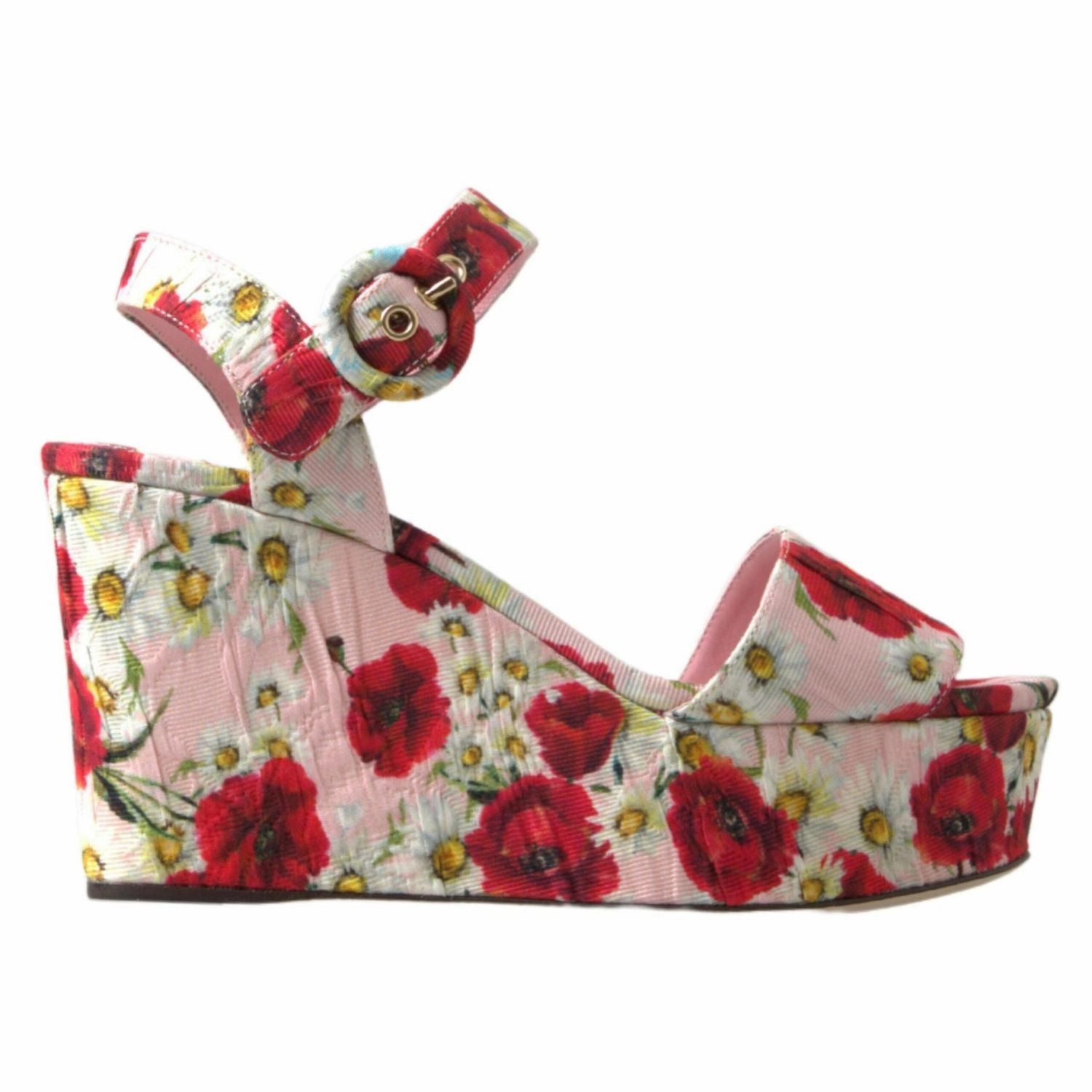 Sandals Royal Bahamian Bahamas Dolce & Gabbana Multicolor floral print Wedges Floral Ankle Strap Sandals