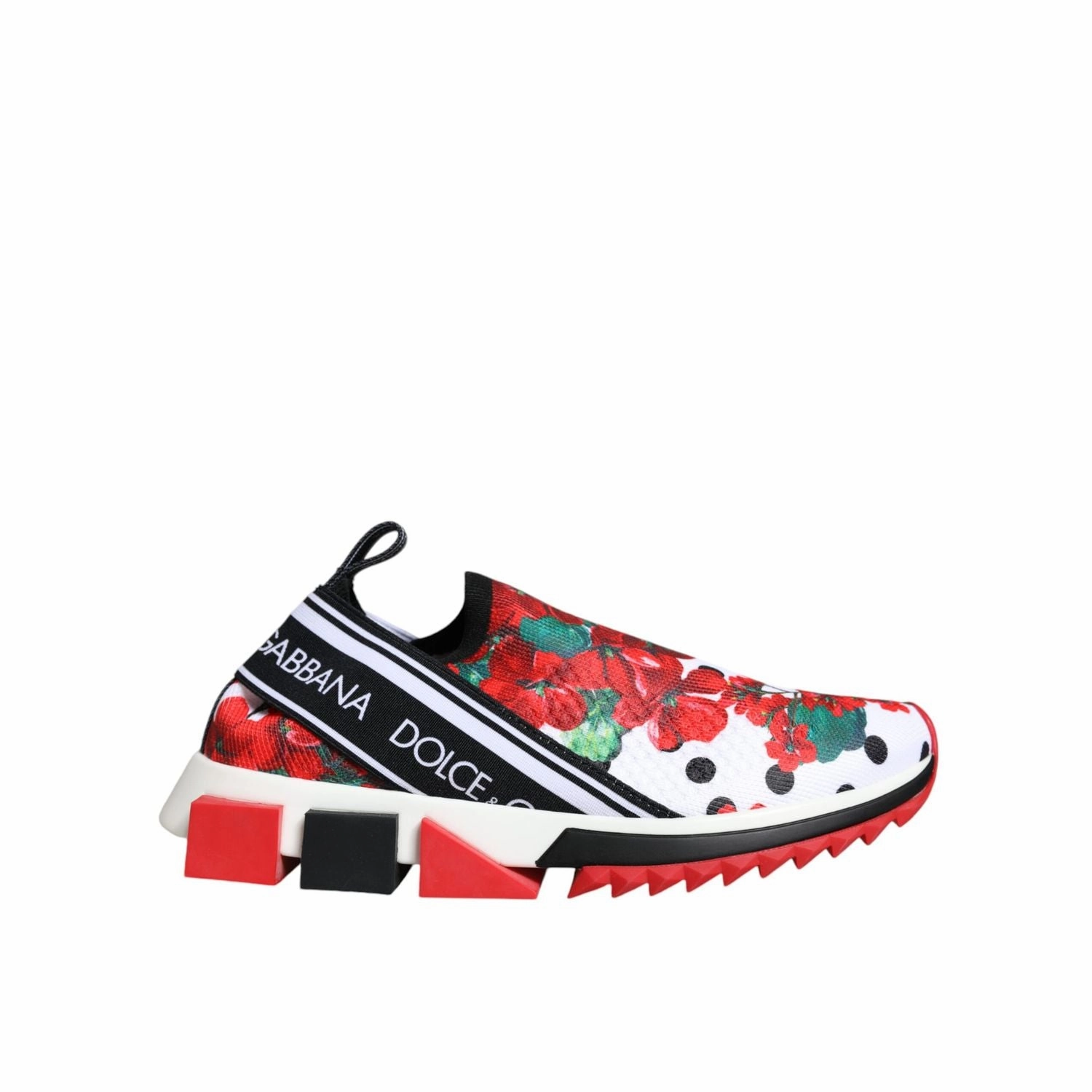 Sneakers To Boots Dolce & Gabbana Multicolor Geranium Sorrento Sneakers Shoes