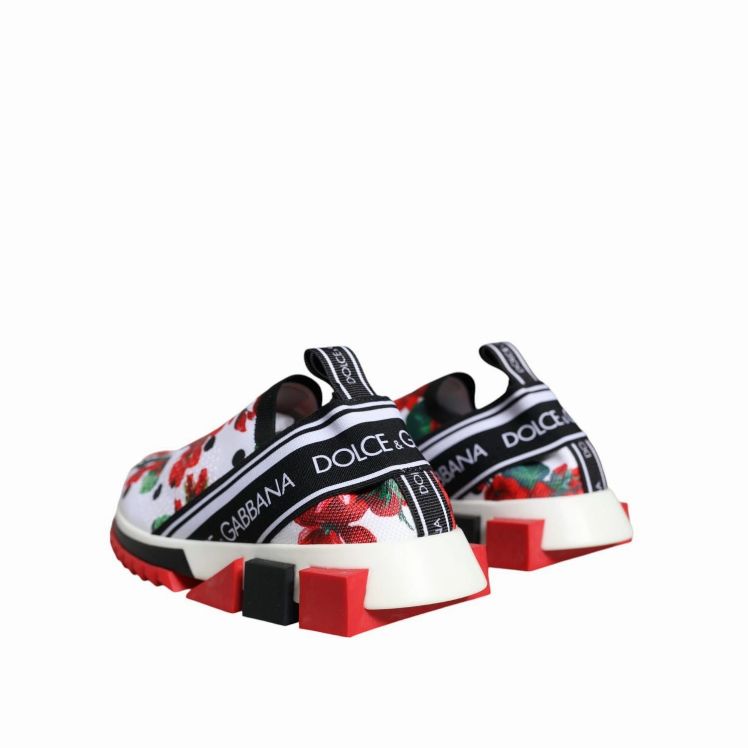 Lightweight Running Sneakers Dolce & Gabbana Multicolor Geranium Sorrento Sneakers Shoes