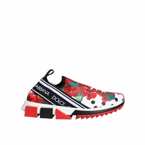 Pippen Sneakers Dolce & Gabbana Multicolor Geranium Sorrento Sneakers Shoes
