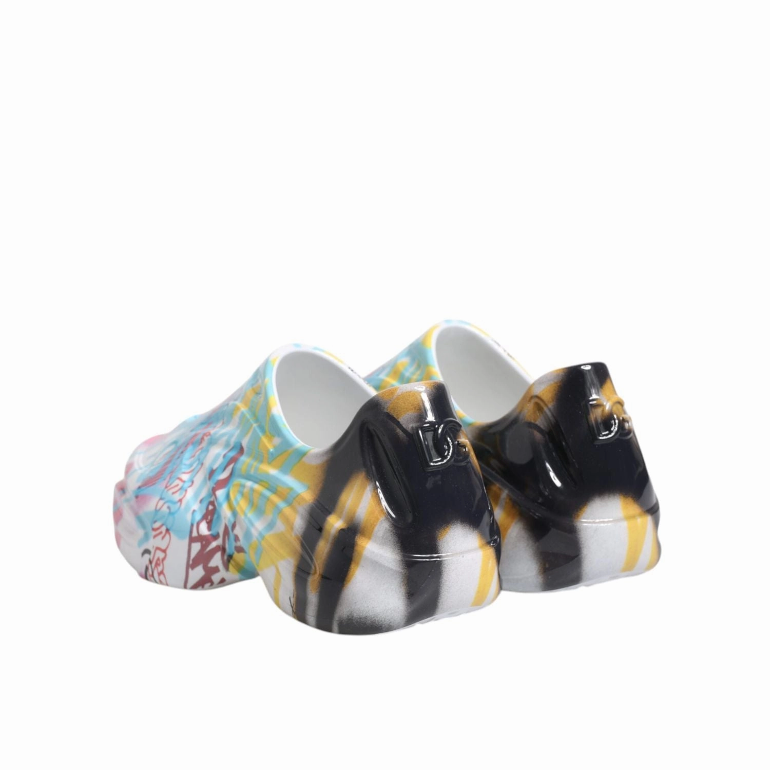 Dolce & Gabbana Multicolor Graffiti Daymaster Sneakers Shoes Isabel Marant Velcro Sneakers
