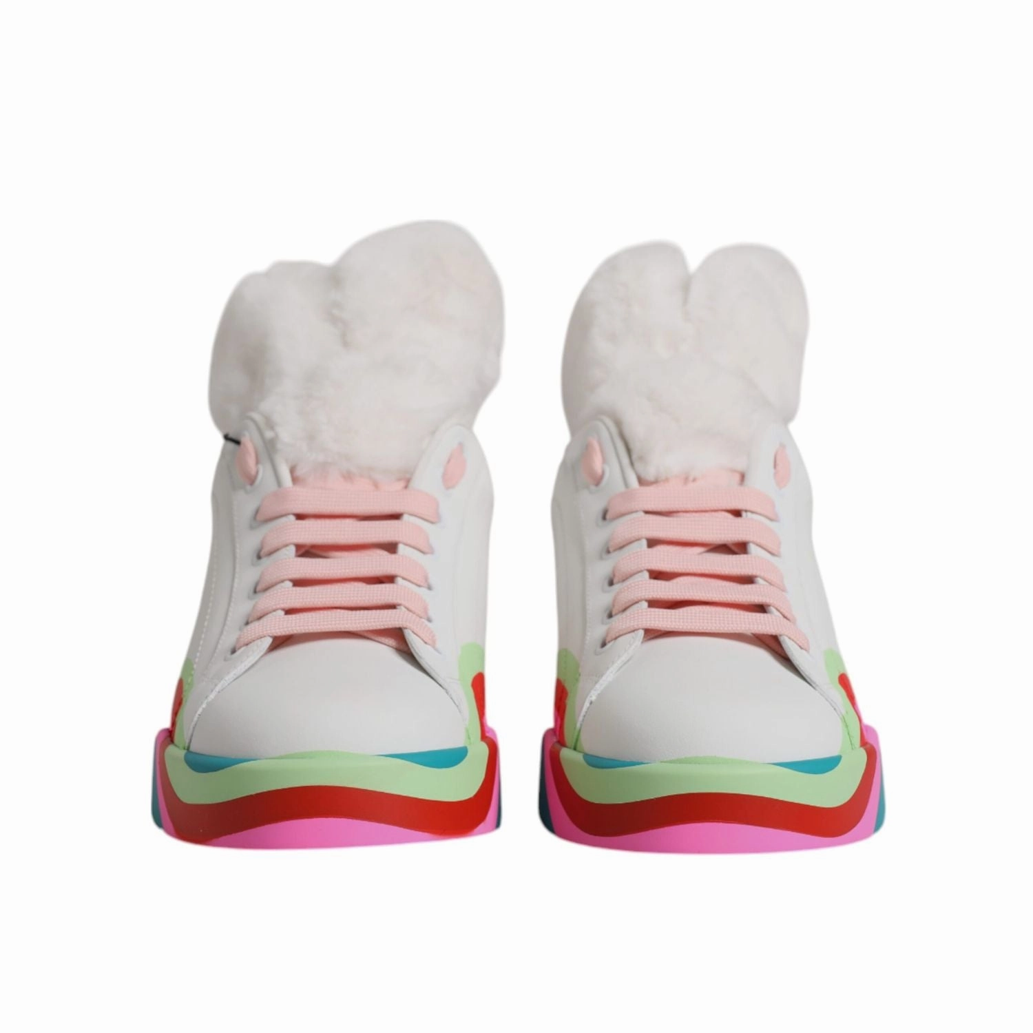 Sneakers That Goes With Everything Dolce & Gabbana Multicolor Low Top Trainers Sneakers Shoes
