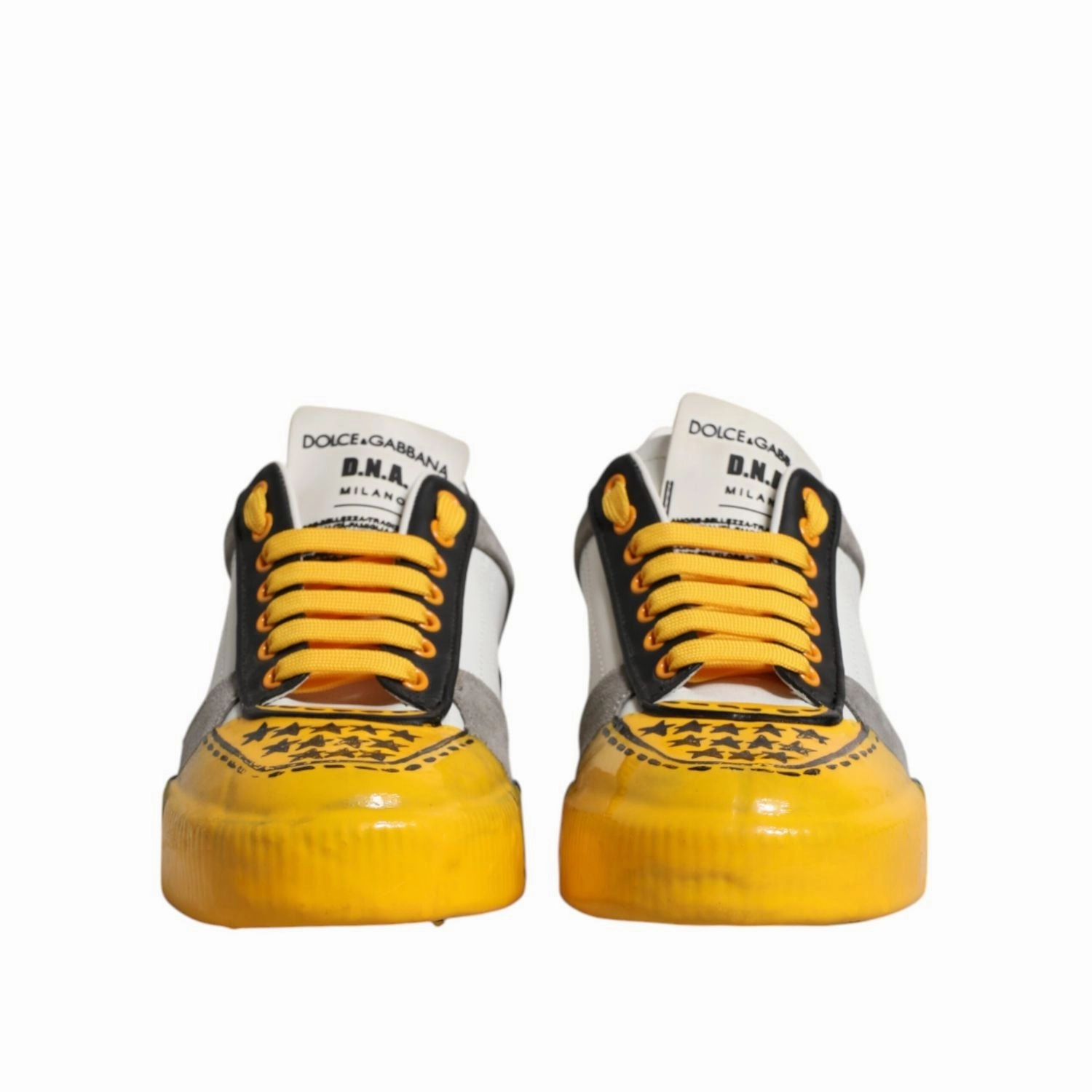 Grand Crosscourt Winner Leather Lace-up Sneakers Dolce & Gabbana Multicolor MIAMI Low Top Sneakers Shoes