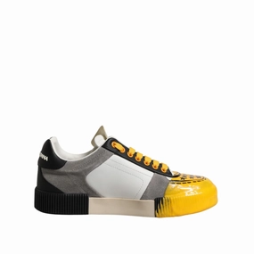 Dolce & Gabbana Multicolor MIAMI Low Top Sneakers Shoes Clay Court Tennis Sneakers