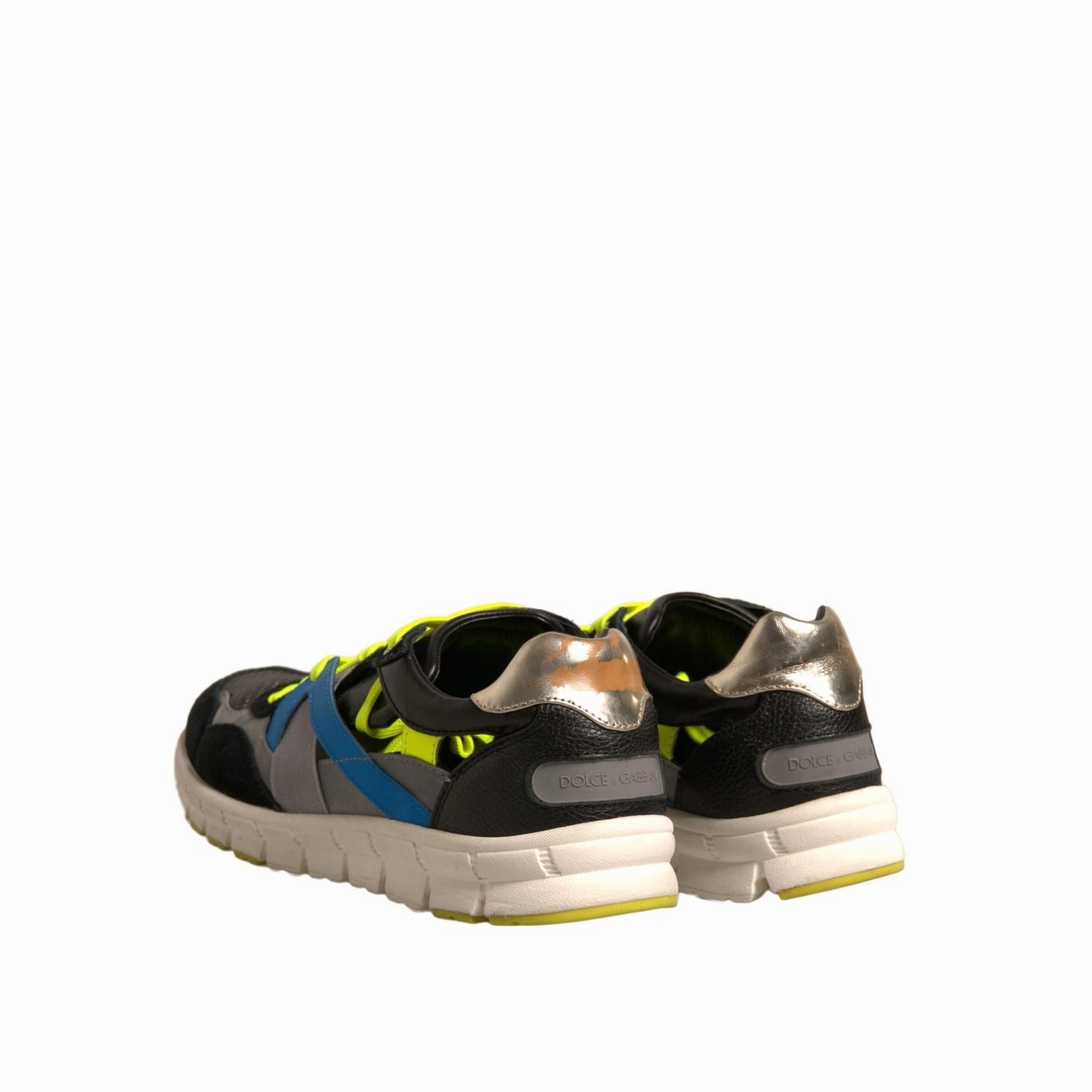 Miles Morales Sneakers Dolce & Gabbana Multicolor Suede Low Top Sneakers Shoes