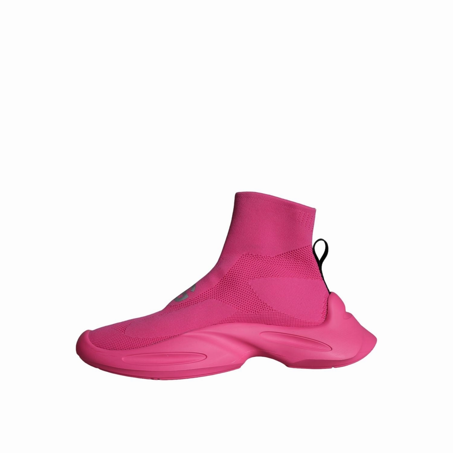 Roo Sneakers Dolce & Gabbana Pink Logo Print Slip On Socks Sneakers Shoes