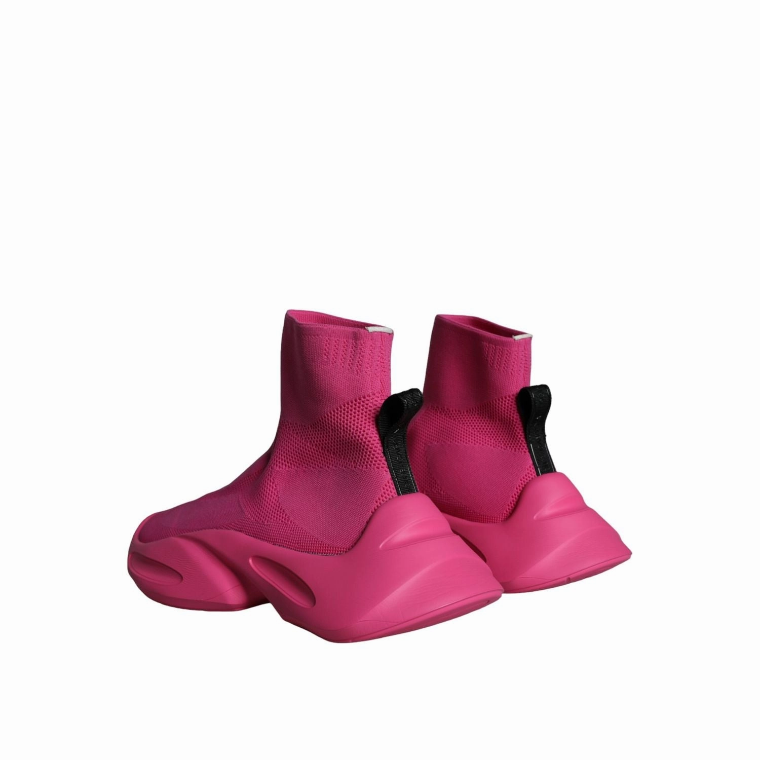 Leopard Print Platform Sneakers Dolce & Gabbana Pink Logo Print Slip On Socks Sneakers Shoes