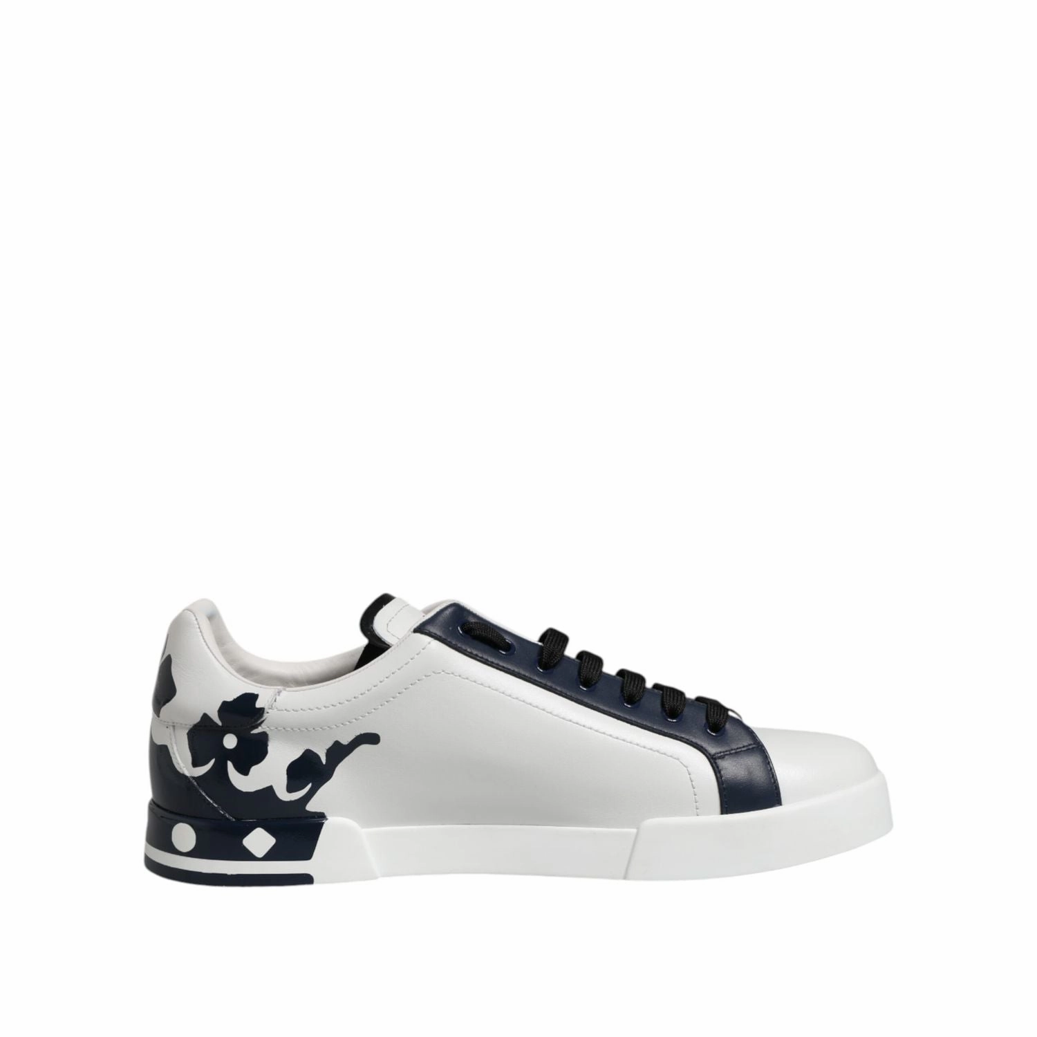 Sneakers On Amazon Dolce & Gabbana White Blue Crown Low Top Sneakers Shoes