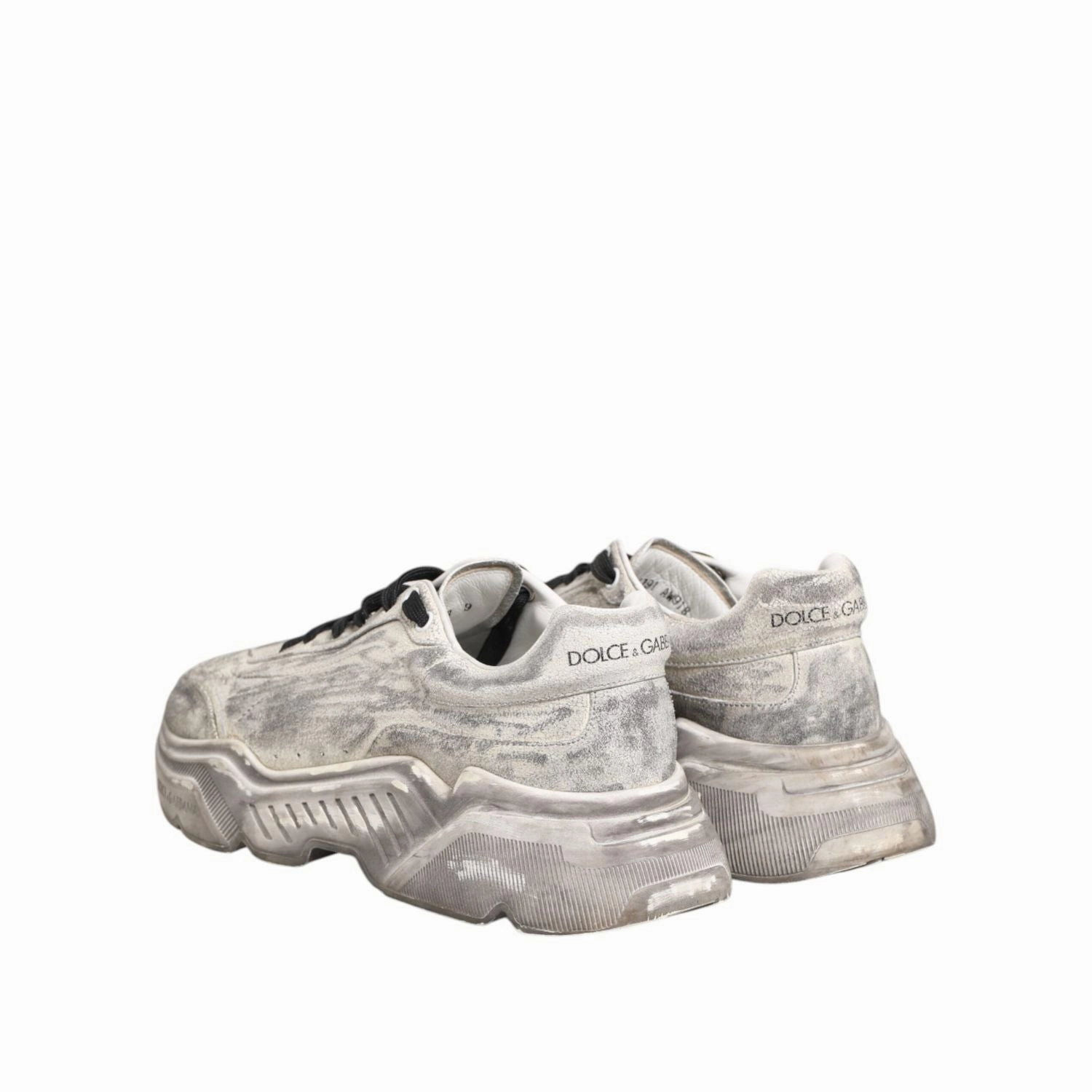 Dolce & Gabbana White Daymaster Low Top Men Sneakers Shoes Skechers Platform Sneakers