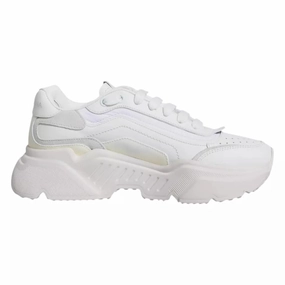 Casual Athletic Sneakers Dolce & Gabbana White Daymaster Low Top Sneakers Shoes