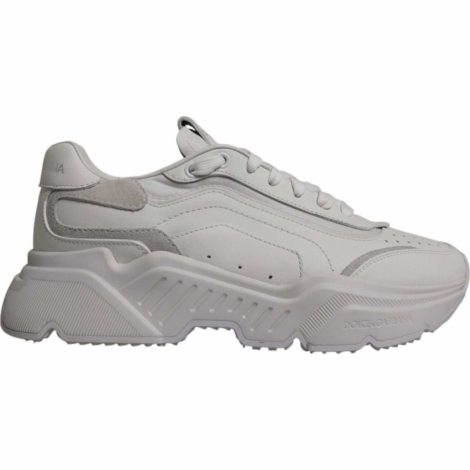 Dolce & Gabbana White Daymaster Low Top Sneakers Shoes White Lacoste Sneakers