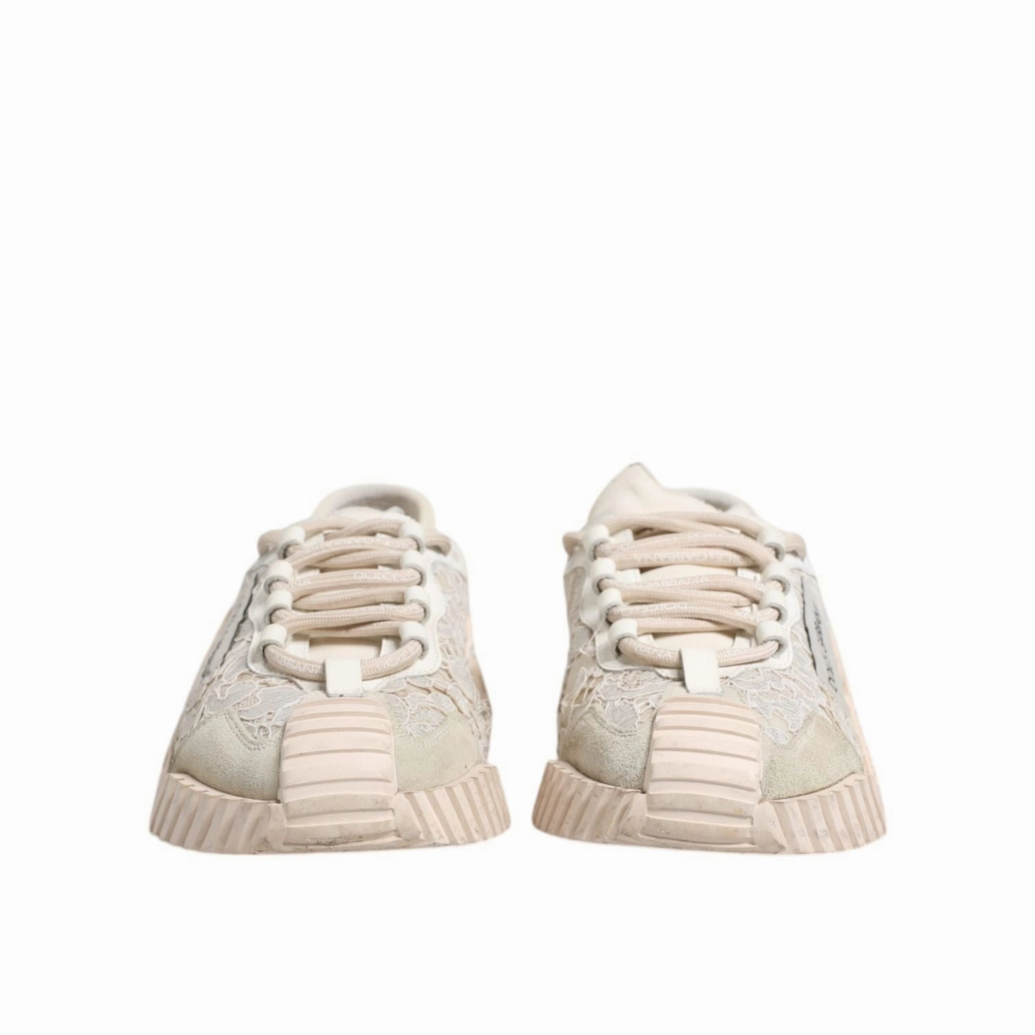 Dolce & Gabbana White Lace NS1 Low Top Sneaker Sports Shoes Sneakers Saucony