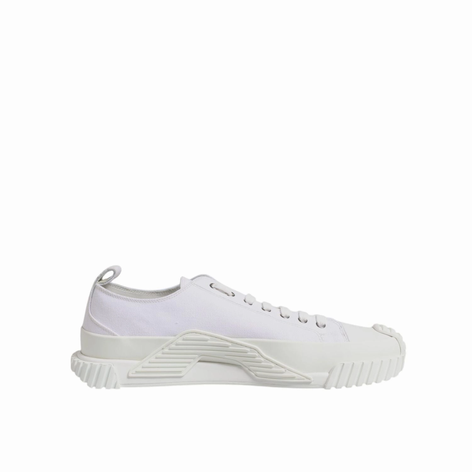 Dolce & Gabbana White Leather Low Top NS1 Sneakers Shoes Itzy Sneakers