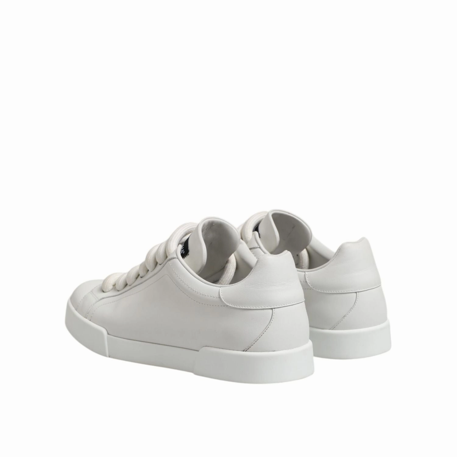 Dolce & Gabbana White Logo Lace Up Low Top Men Sneakers Shoes Stefan Janoski Sneakers