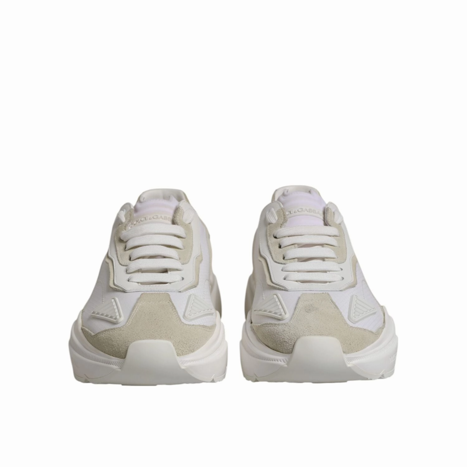 Dolce & Gabbana White Low Top Daymaster Men Sneakers  Shoes Greats Sneakers