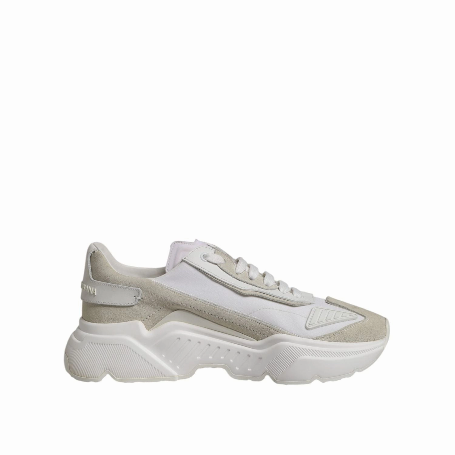 Dolce & Gabbana White Low Top Daymaster Men Sneakers  Shoes Sneakers Walking