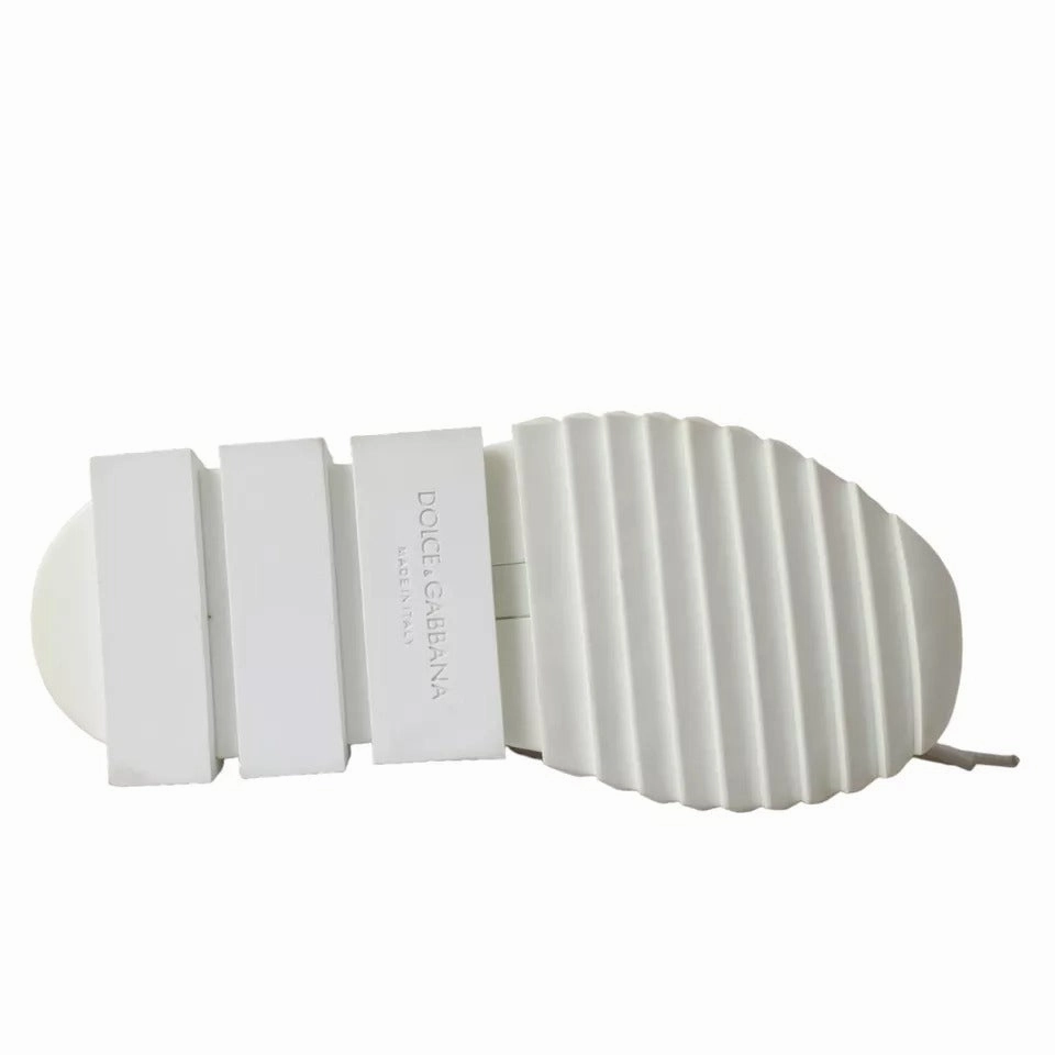 Hoka Sneakers Dolce & Gabbana White Mesh Sorrento Trekking Sneakers Shoes